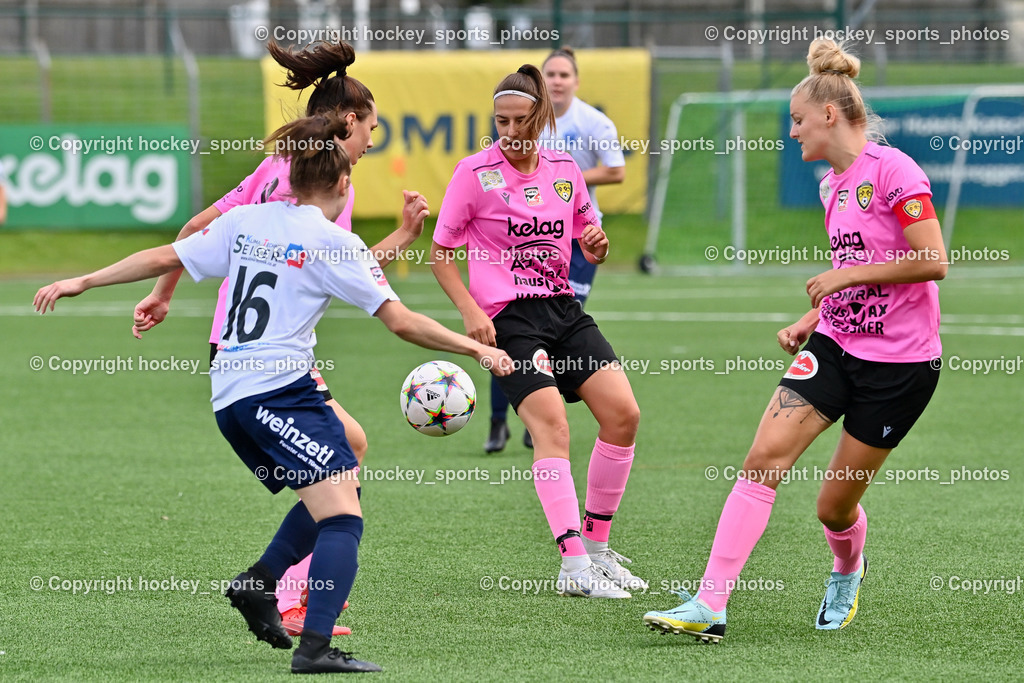 Liwodruck Carinthians Hornets vs. SV Weikersdorf 11.9.2022 | #16 Alexandra Stephanie Fröschl, #15 Marie Sophie Klocker, #27 Jasmin Michelle Ortner