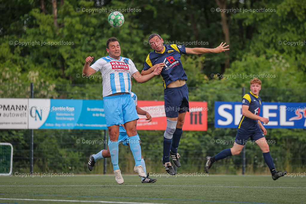 BQ3I5436 | 06.06.2023; Relegation zur Kreisliga B Dillenburg; Kunstrasenplatz Herborn; SG Guntersdorf/Herborn - SSV Hirzenhain; Ergebnis 5:1 (1:0)