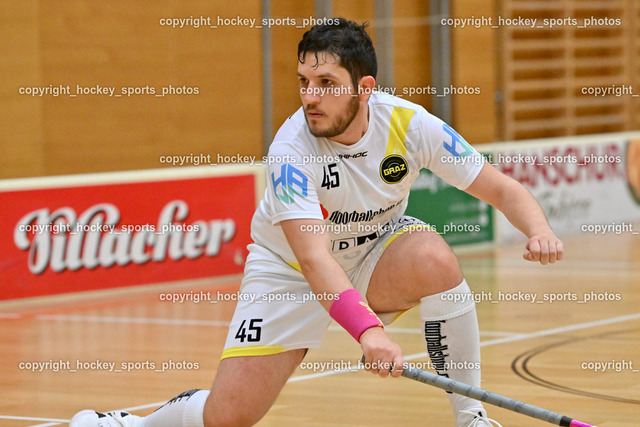 VSV Unihockey vs. IC Graz 17.12.2022 | #45 David Drescher