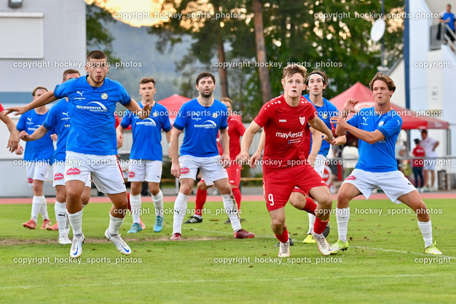 Villacher SV vs. ATUS Ferlach 6.9.2022 | #9 Hannes Marcel Schwarz, #10 Dino Matoruga, #2 Marko Pranjic, #6 Cajetan Maria Thaddäus Kolig, #4 Luca Taurer