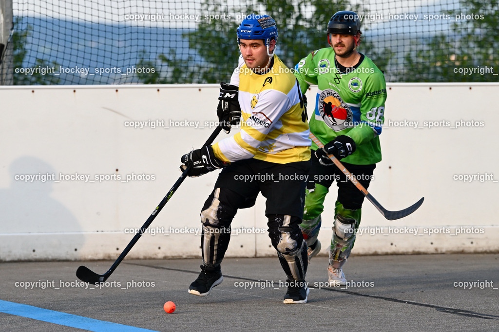 SV Askö Ballhockey Villach vs. Team Zehenthof 15.6.2023 | #95 GELFANOV Ruslan, #88 Ahammer Benjamin