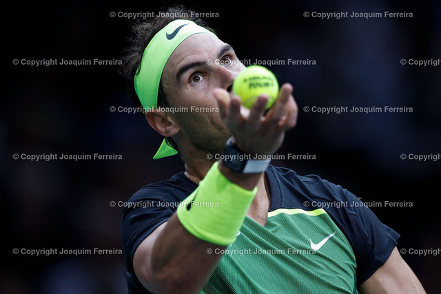 rolexmasters22_00252 | Paris, Frankreich 02.11.2022,  xabx Tennis ROLEX PARIS MASTERS 2022 Tag 3 v.li., Raphael Nadal (SPA)  - Realizzato con Pictrs.com