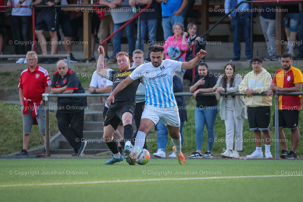 BQ3I5001 | 31.05.2023; Kreispokalfinale Kreis Dillenburg; Kunstrasenplatz Eisemroth; TSV Bicken - SSV Allendorf; Ergebnis: 5:1 (2:0)