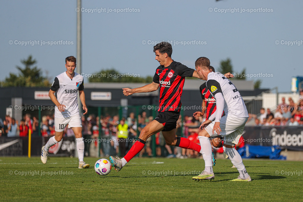 BQ3I3726 | 18.07.2023; Testspiel; Sibre Sportzentrum Haarwasen; TSV Steinbach Haiger - Eintracht Frankfurt; Ergebnis: 2:1 (1:1)