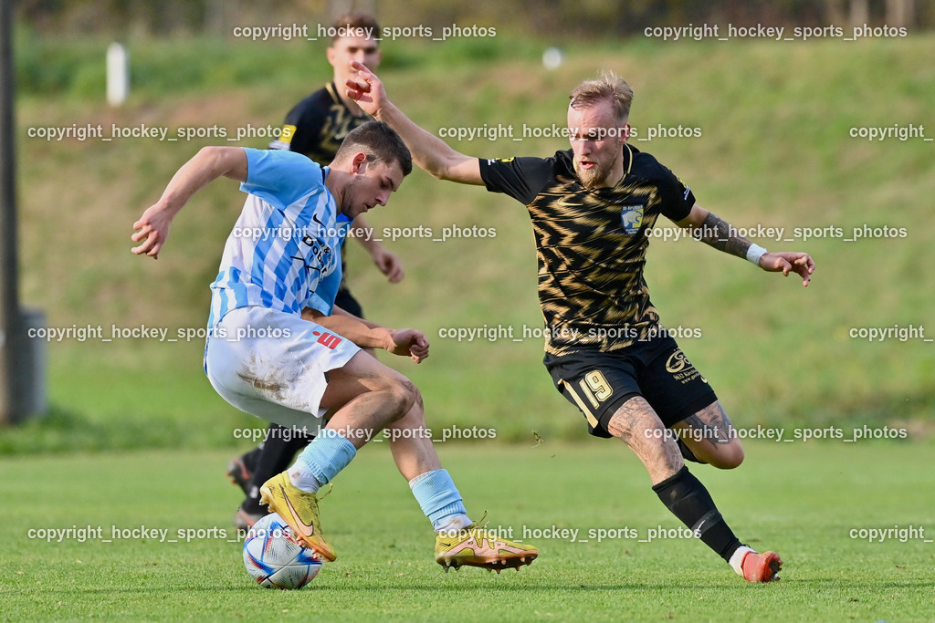 SK Kirchbach vs. SV Tristach 15.10.2022 | #9 Elias Ebner, #19 Nebojsa Markovic