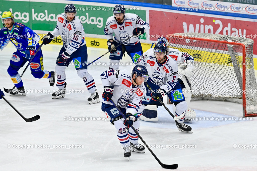 EC IDM Wärmepumpen VSV vs. Hydro Fehervar AV19 14.2.2023 | #45 Leclerc Guillaume, #9 Rauchenwald Alexander, #10 Bartalis Istvan, #30 Roy Olivier, #5 Stipsicz Bence, #27 Donaghey Dakota