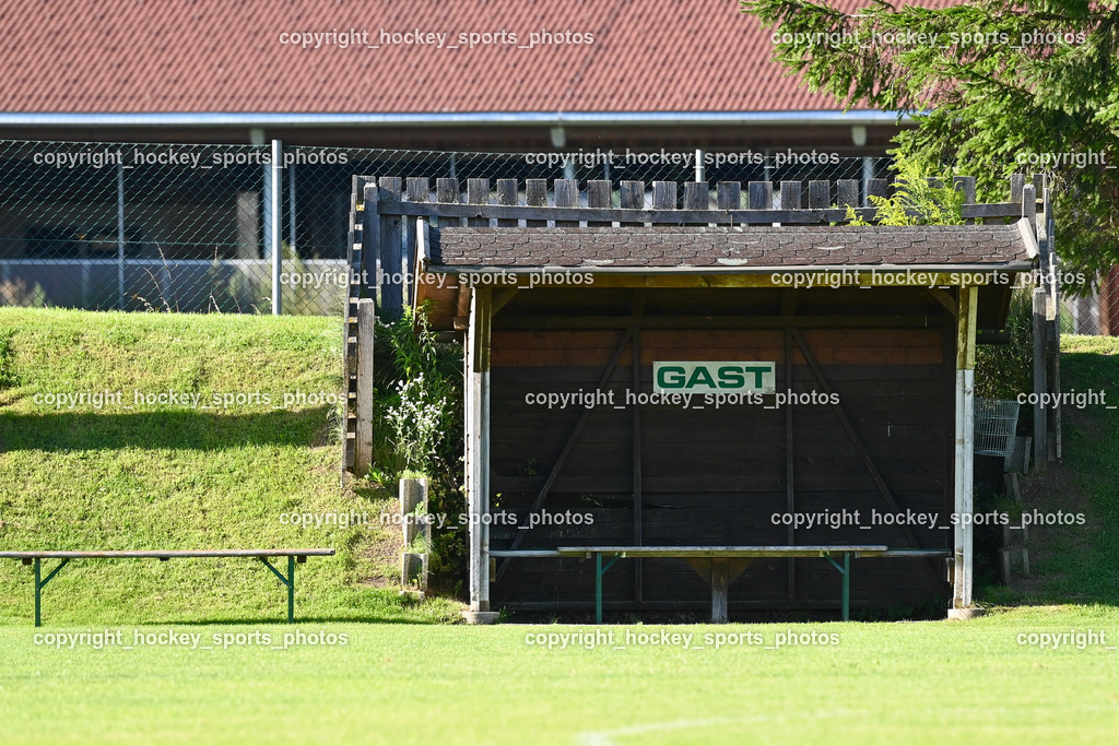 FC Gmünd vs. Union Matrei 19.8.2023 | Gäste Spielerbank Stadion Gmünd