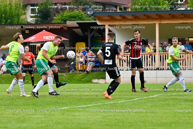 WSG Radenthein vs. ESV Admira Villach 15.8.2023 | #5 Denis Sme, #23 Advan Pozderac, #5 Christoph Puschnig, #20 Julian Harald Fuhrmann, #14 Manuel Rainer, #8 Dominik Georg Grimschitz, #9 Daniel Horner, #21 Miljan Urosevic