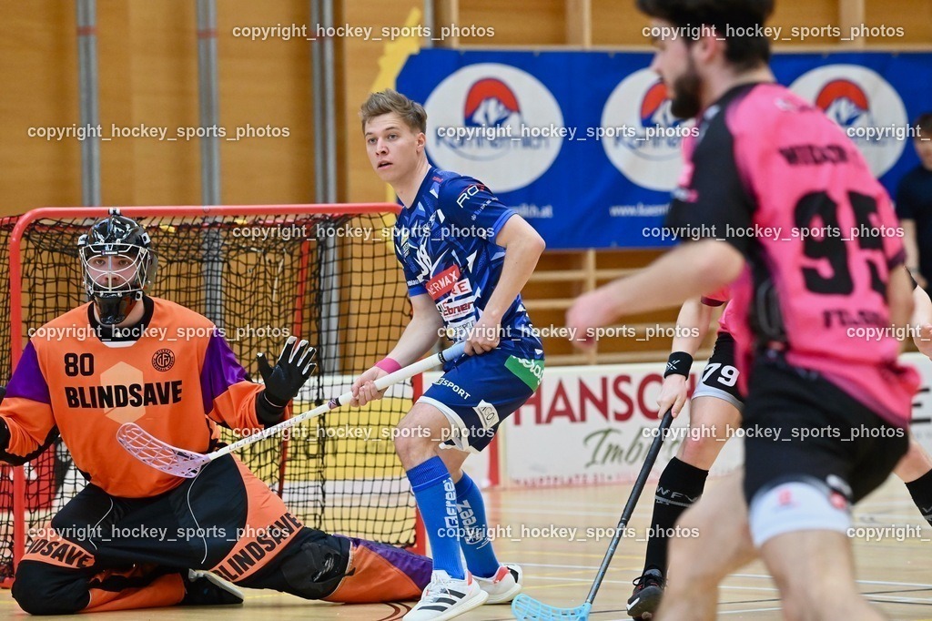 VSV Unihockey vs. Wiener Floorballverein 26.3.2023 | #80 Bernhard Bezucha, #98 Marco Tschemernjak