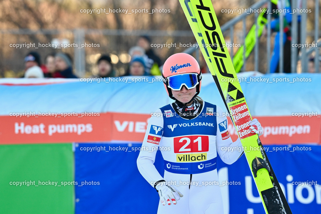 Weltcup Skispringen Villach Damen 29.12.2022 | #21 KRAMER Marita