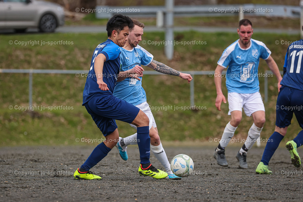 BQ3I2169 | 23.04.2023; Kreisliga C Dillenburg; Hartplatz Weidelbach; FC Weidelbach - SSV Wissenbach II; Ergebnis 1:4 (0:1)