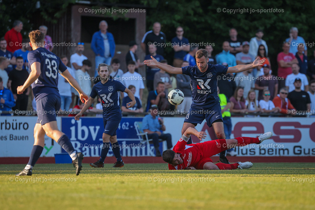 BQ3I2427 | 14.06.2023; Relegation zur Gruppenliga Gi/Mr; Rasenplatz Gladenbach; SG Eschenburg - VfL Neustadt; Ergebnis: 0:1 (0:0)