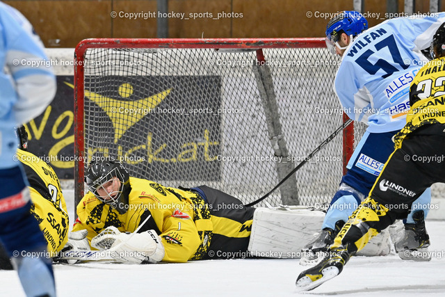 EC Spittal Hornets vs. ESC Steindorf 7.12.2022 | #1 Zauchner Rene, #57 Wilfan Franz