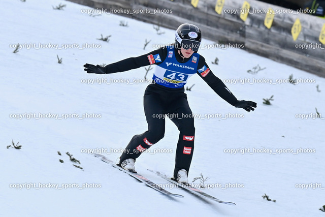 Weltcup Skispringen Villach Damen 28.12.2022 | #43 WIEGELE Hannah