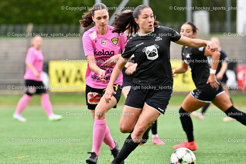 Liwodruck Carinthians Hornets vs. FC Pingau Saalfelden Frauen 29.10.2023  | #18 Laura Therese Kert, #26 Natalie Lynn Stephens