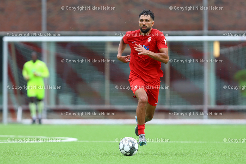 NH_EimsbüttelerTV_TSBPinneberg_Testspiel_13072025 | #6 Bamo Karim Mohamed (Eimsbütteler TV)Fußball I Herren I Testspiel I Saison 2025-2026  I Eimsbütteler TV - TBS Pinneberg I 13.07.2025 I Sportplatz Bundesstraße - Realisiert mit Pictrs.com