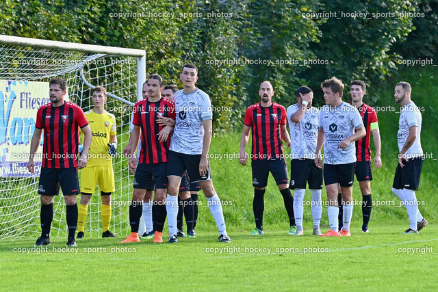 SC Magdalen vs. ATUS Nötsch 13.8.2023 | #7 Harald Ottowitz, #24 Simon Jörg Limpl, #5 Raphael Nageler, #5 Marko Dardic, #15 Christoph Wolfgang Erlacher, #31 Jernej Schwarzmann, #2 Florian Biermann, #21 Nicolas Francis Janschitz, #18 Daniel Brandauer