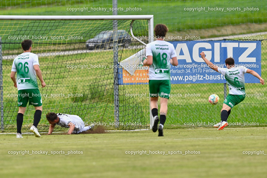 ASKÖ Köttmannsdorf vs. SV Feldkirchen 2.6.2023 | #26 Andreas Tiffner, #21 Adrian Stroj, #6 Michael Tammegger