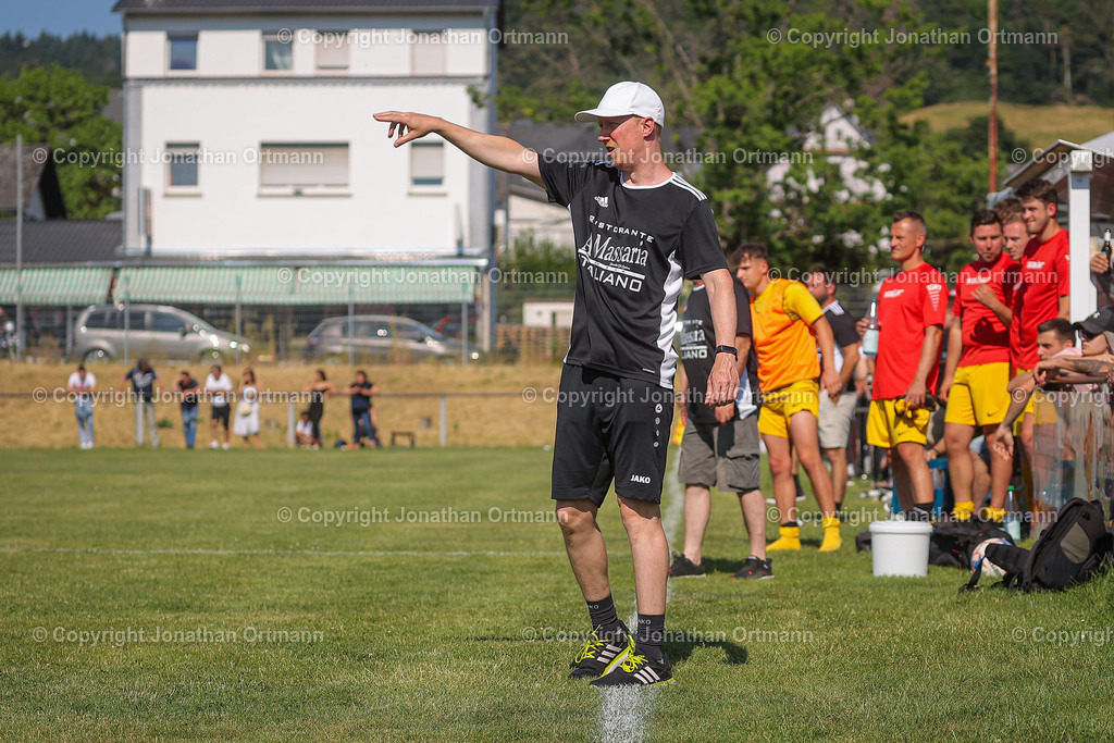 BQ3I6949 | 11.06.2023; Relegation Rückspiel zur Kreisliga A Dillenburg; Rasenplatz Sinn; SG Sinn/Hörbach - SSV Wissenbach; Ergebnis 2:1 (1:0)