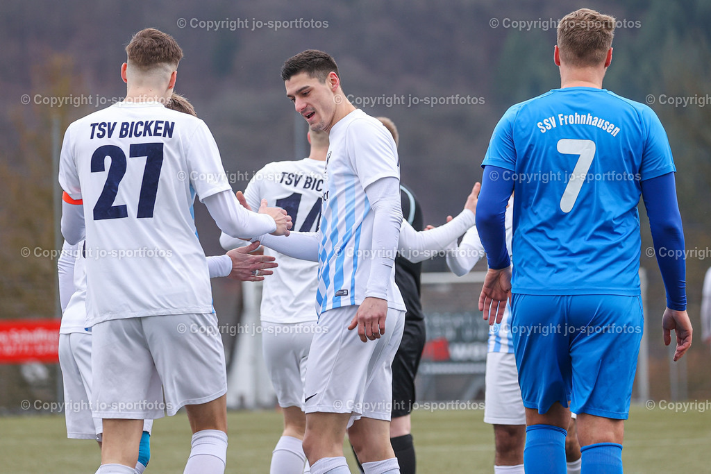 BQ3I4061 | 19.02.2023; Testspiel; Kunstrasenplatz Frohnhausen; SSV Oranien Frohnhausen : TSV Bicken