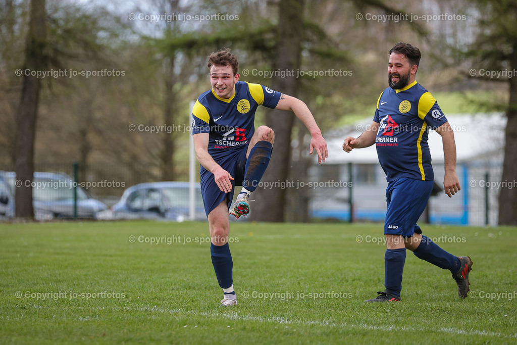 BQ3I3614 | 23.04.2023; Kreisliga C Dillenburg; Rasenplatz Hirzenhain; SSV Hirzenhain - SSG Breitscheid II; Ergebnis: 5:0 (3:0)