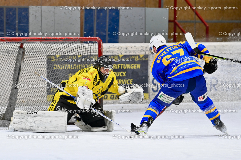 EC Liwodruck Hornets Spittal vs. EHC Althofen 7.1.2023 | #1 Zauchner Rene, #67 Schettina Kevin