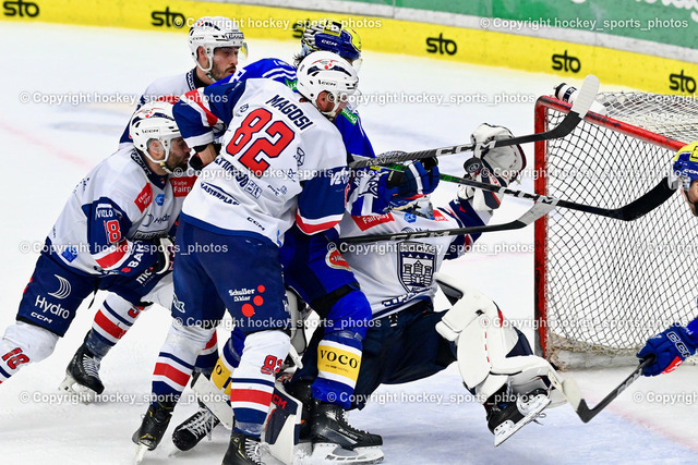 EC IDM Wärmepumpen VSV vs. Hydro Fehervar AV19 28.12.2023 | #18 Phillips Markus, #82 Magosi Balint, #35 Horvath Dominik, Puck