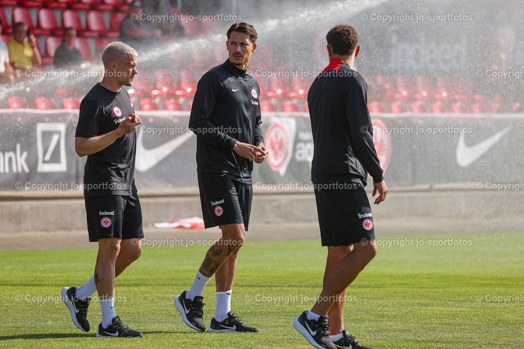BQ3I2110 | 18.07.2023; Testspiel; Sibre Sportzentrum Haarwasen; TSV Steinbach Haiger - Eintracht Frankfurt; Ergebnis: 2:1 (1:1)