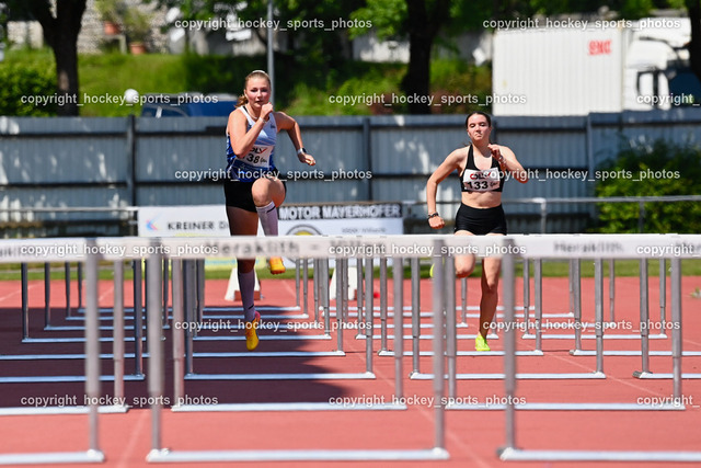 LC Villach Meeting 9.6.2023 | 80 Meter Hürden, Sonja SCHUSTEREDER, Nina SCHNEIDER, LC Villach, LAC Klagenfurt