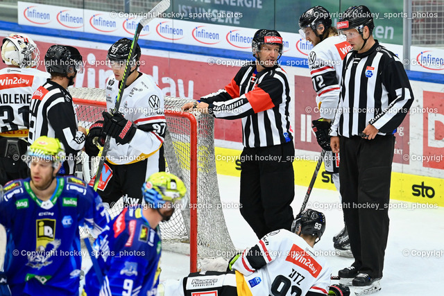 EC IDM Wärmepumpen VSV vs. Pioneers Vorarlberg 22.9.2022 | #97 Maver Luka, TRILAR VIKTOR, SEEWALD ELIAS, Referees, 72 Ploner Valentin, #93 Zitz Marcel