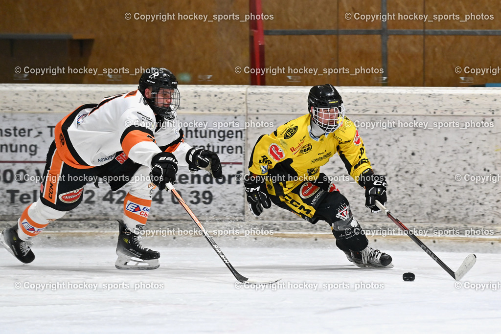 EC Spittal Hornets vs. USC Piraten Velden 7.2.2024 | #91 Bergmann Jonathan, #98 Thalhammer Dominic