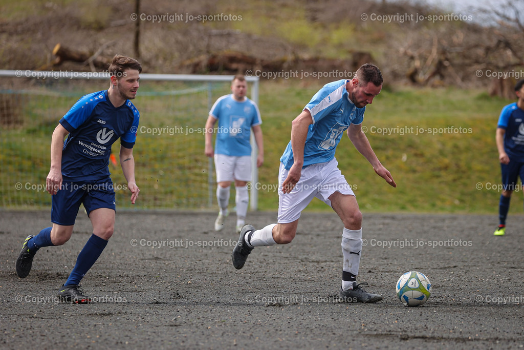 BQ3I1339 | 23.04.2023; Kreisliga C Dillenburg; Hartplatz Weidelbach; FC Weidelbach - SSV Wissenbach II; Ergebnis 1:4 (0:1)