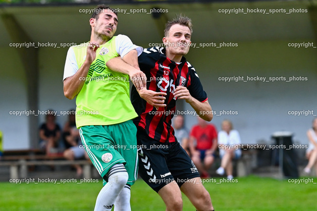 WSG Radenthein vs. ESV Admira Villach 15.8.2023 | #21 Miljan Urosevic, #13 Nico Leo Winkler