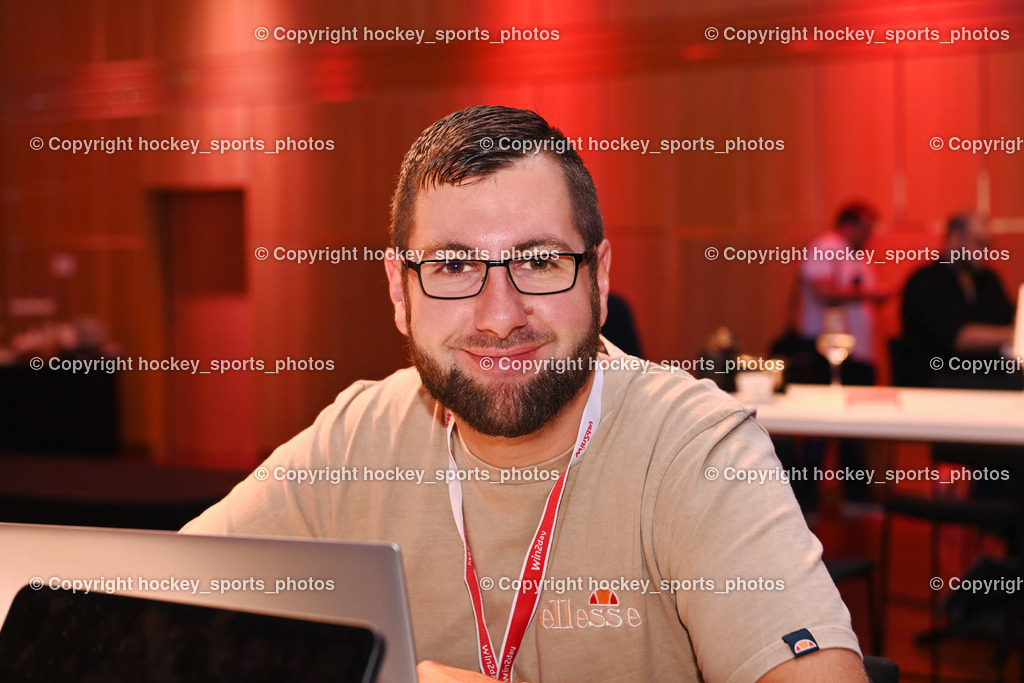win2day ice hockey league Pressekonferenz Velden 13.9.2022 | Mathias Funk Eishockey Online 