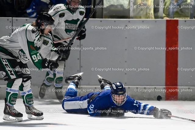 EC Ice Tigers Paternion vs. DSG Ledenitzen Faakersee 14.1.2024 | #94 Wrann Jakob, #12 Steiner Domenik