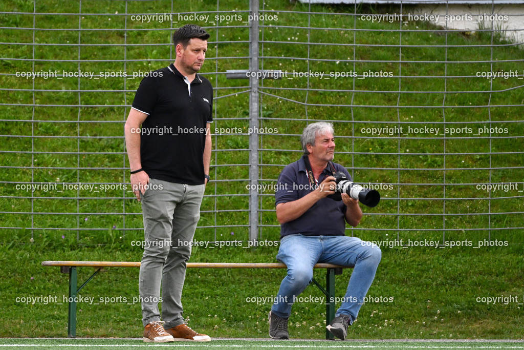 SV Spittal 1921 vs. ATUS Velden | Headcoach SV Spittal Philipp Dabringer, Josef Küss Fotograf, SV Spittal 1921 vs. ATUS Velden, SV Spittal 1921 vs. ATUS Velden am 05.06.2025 in Spittal an der Drau (Goldeck Stadion), Austria, (Photo by Bernd Stefan)