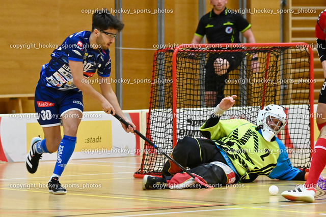 VSV Unihockey vs. Phönix Fireball 11.2.2023 | #30 Christoph Steiner, #2 Erik Hotz