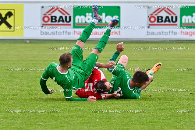 SC Landskron vs. FC KAC 1909 17.5.2023 | #4 Ozbej Kuhar, #5 Helmut König, #12 Igor Kondic