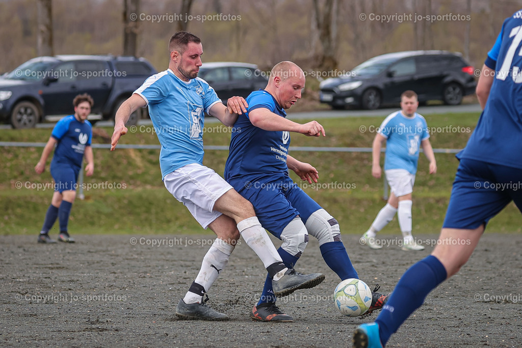 BQ3I2034 | 23.04.2023; Kreisliga C Dillenburg; Hartplatz Weidelbach; FC Weidelbach - SSV Wissenbach II; Ergebnis 1:4 (0:1)