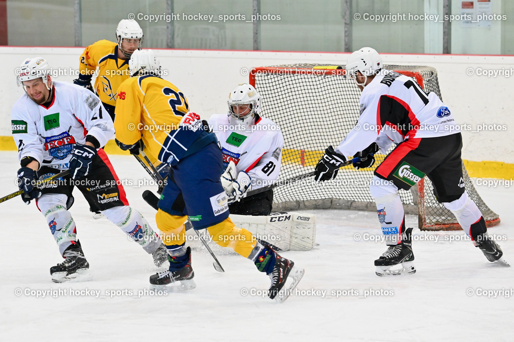 EC Feld am See vs. ELV Zauchen 15.1.2023 | #21 Moser Sandro, #81 Harder Michael, #74 Burgstaller Lukas