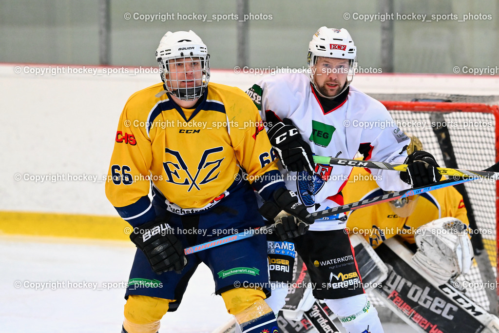 EC Feld am See vs. ELV Zauchen 15.1.2023 | #66 Wriessnegger Gerald, #15 Palle-Drießler Michael