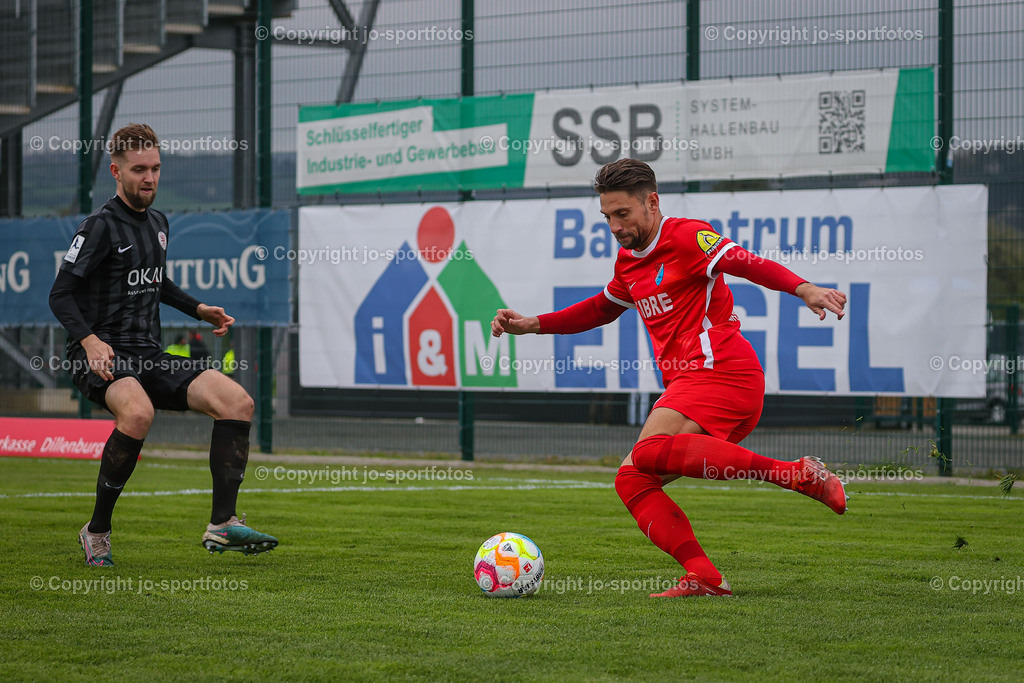 BQ3I8348 | 29.04.2023; Regionalliga Südwest; SIBRE Sportzentrum Haarwasen; TSV Steinbach Haiger - KSV Hessen Kassel; Ergebnis: 2:0 (0:0)