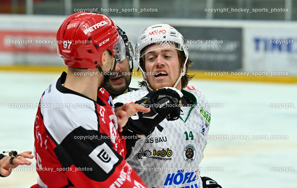 HDD Jesenice vs. EC Bregenzerwald 30.9.2022 | #97 Ulamec Luka, #14 Zwerger Julian