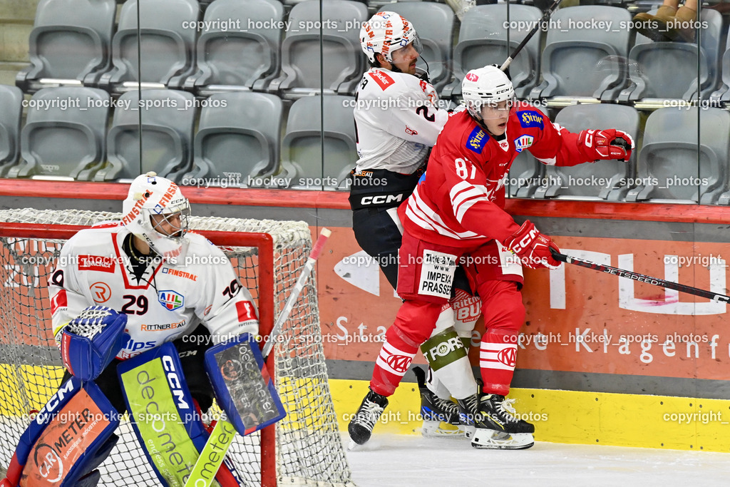 EC KAC Future Team vs. Rittner Buam 16.11.202 | #29 Furlong Colin Keith, #21 Amorosa Terrance, #87 Piuk Tobias