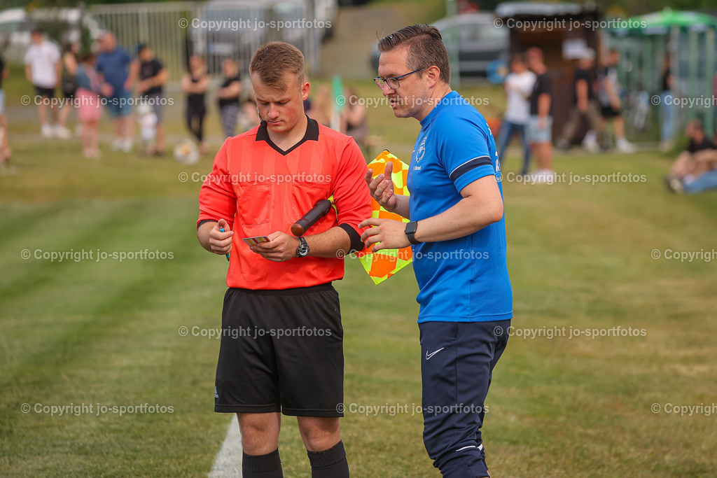 BQ3I0746 | 08.06.2023; Relegation Halbfinale Hinspiel zur Gruppenliga Gi/Mr; Rasenplatz Eiershausen; SG Eschenburg - RSV Büblingshausen; Ergebnis: 2:0 (1:0)