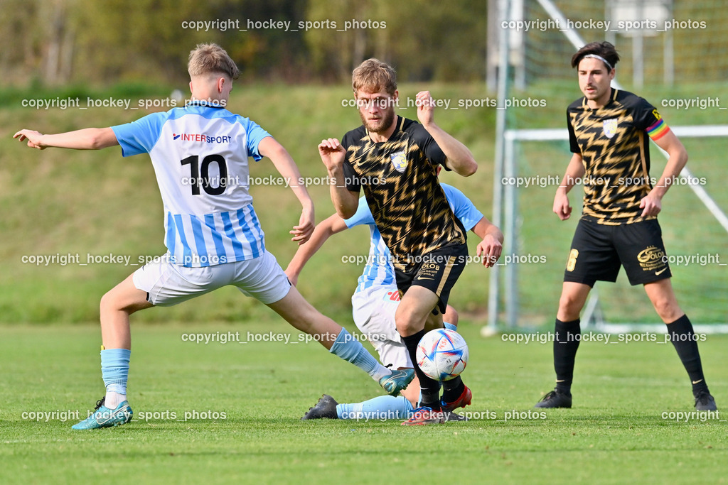 SK Kirchbach vs. SV Tristach 15.10.2022 | #99 Miha Kostanjsek, #7 Lukas Markus Bundschuh, #10 Tobias Feldner, #96 Alexander Rienzner