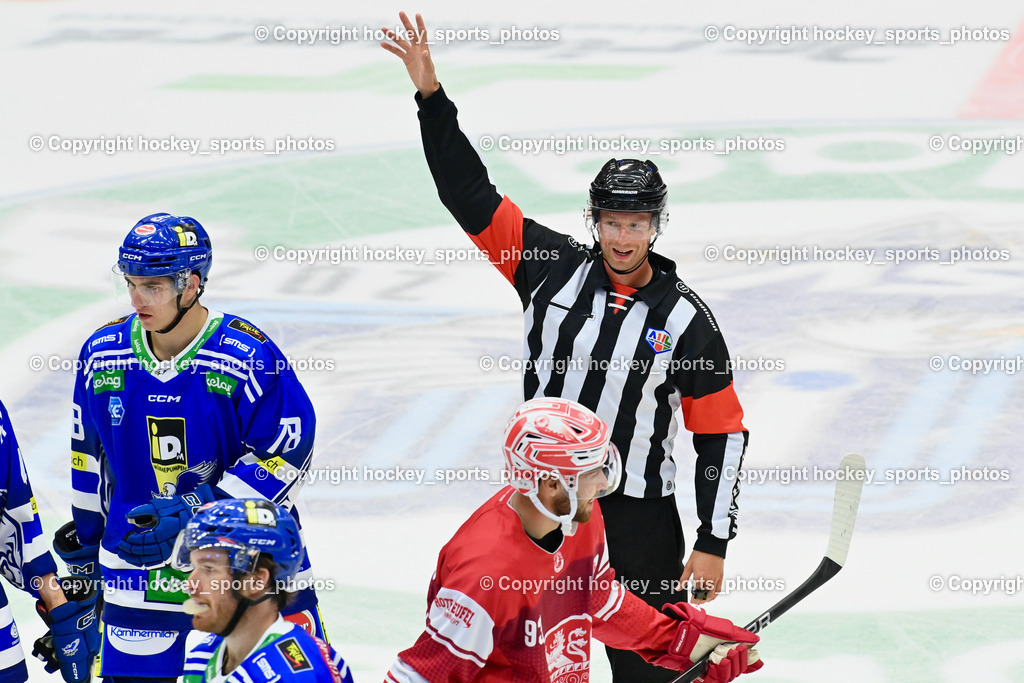 EC IDM Wärmepumpen VSV vs. EC Bad Nauheim 20.8.2023 | OREL Stephan Referee, #78 MAXA Felix, #93 LAUTENSCHLAGER, Julian