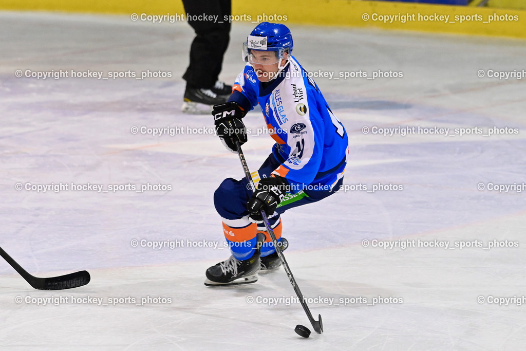 ESC Sparkasse Steindorf vs. LE Kings | #11 Kalan Luka ESC Steindorf, ESC Sparkasse Steindorf vs. LE Kings, ESC Sparkasse Steindorf vs. LE Kings am 01.11.2025 in Steindorf (Ossiachersee Halle), Austria, (Photo by Bernd Stefan)