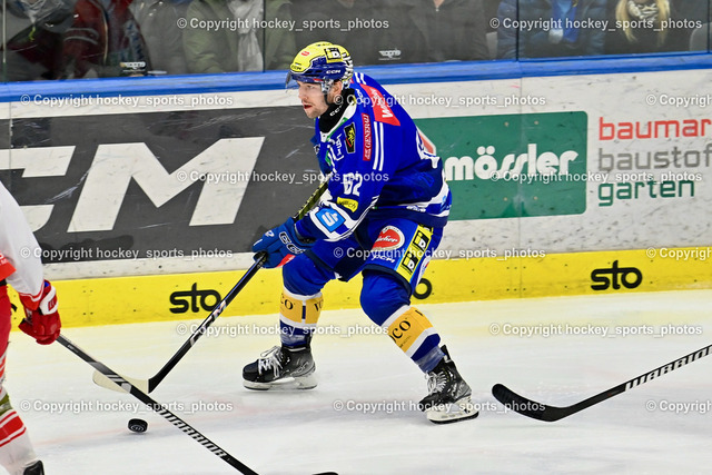 EC VSV vs. HC Bozen 16.2.2024 | #62 Tyler Steenbergen, EC VSV vs. HC Bozen 16.2.2024, EC VSV vs. HC Bozen 16.2.2024 am 16.02.2024 in Villach (Stadthalle Villach), Austria, (Photo by Bernd Stefan)