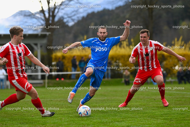 SV Rothenthurn vs. SAK Klagenfurt 11.4.2023 | #22 Lucas Ott, #8 Kristjan Sredojevic, #8 Mario Mihajlovic, 